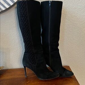 Elegant Black Knee-High Women's Boots